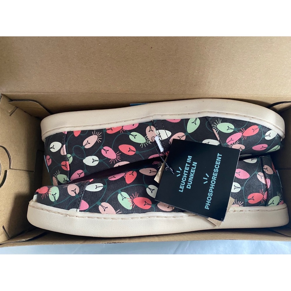 TOMS Youth Alpargata Shoes | Size 6-Youth | Size 8-Women